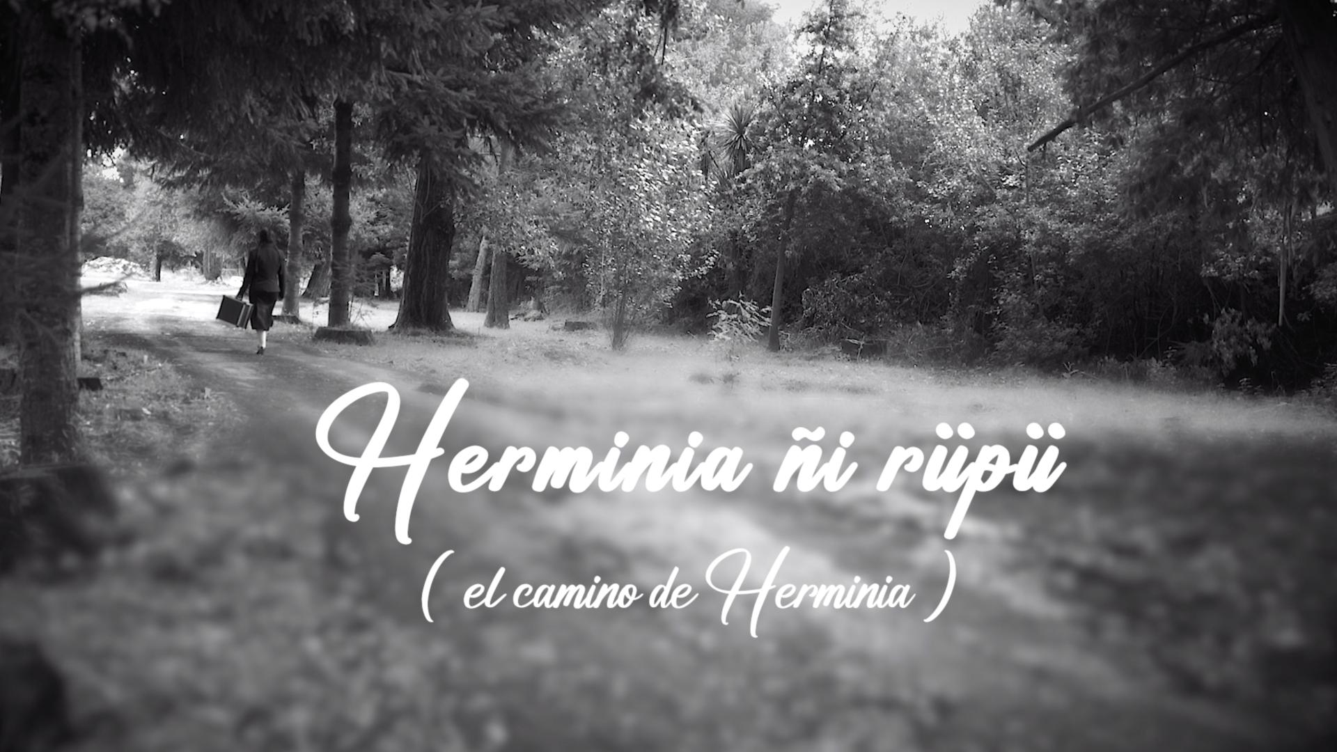 fotograma Herminia ñi rupü