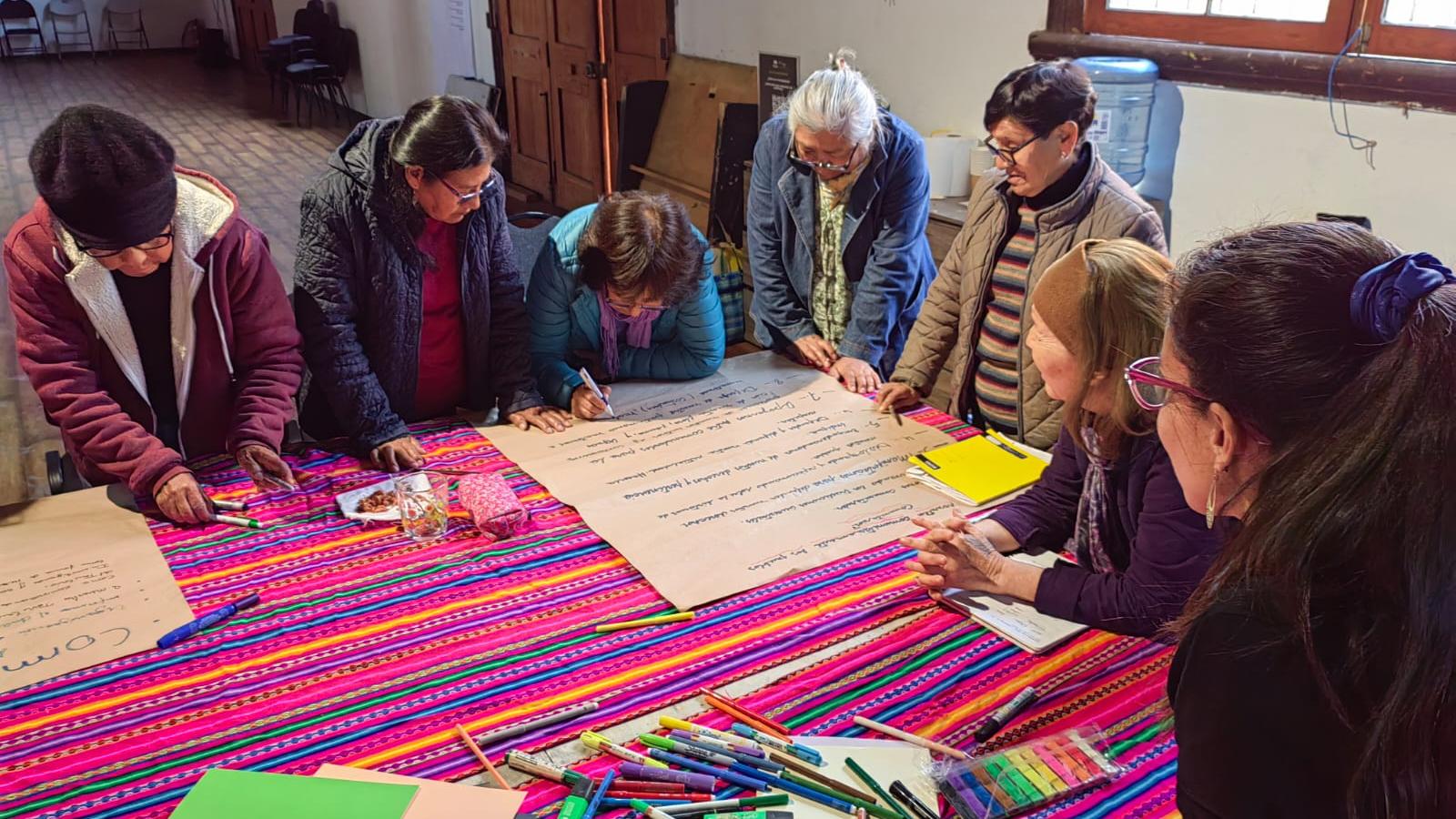 Taller Arte y Integral de Artes y Territorio Precordillera Marka