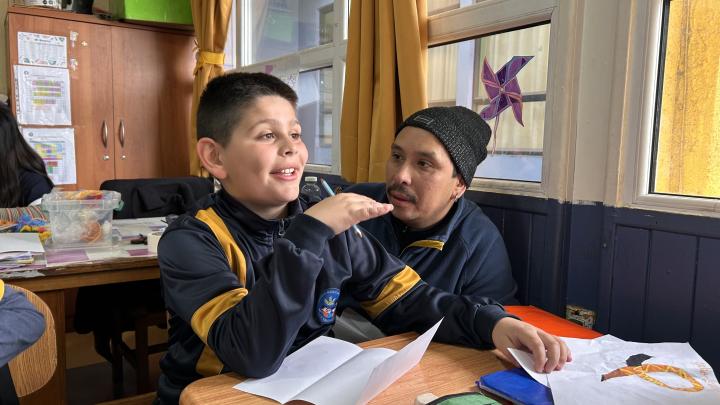 Mediación artística Escuela Los Trigales