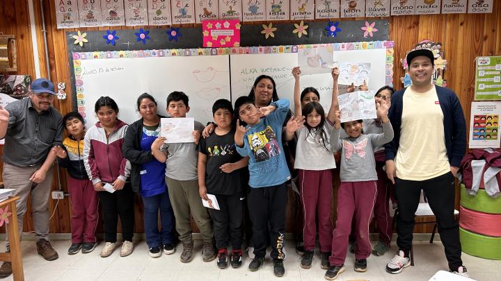 Jornada de arte y opinión sobre revitalización cultural Escuela Rucayeco