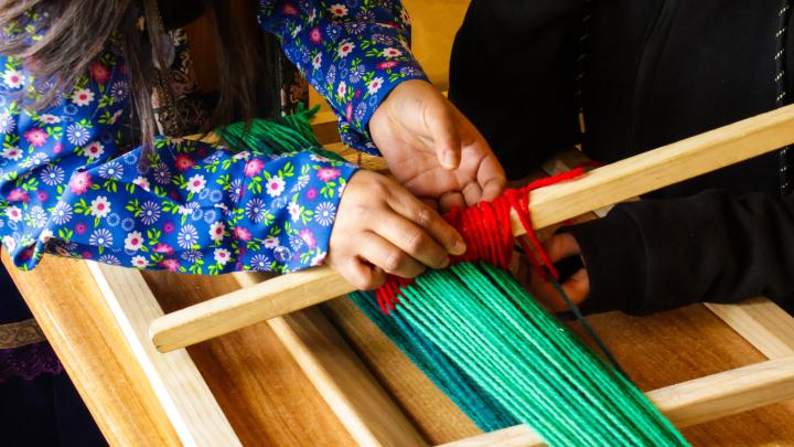 Taller de gürrekan Escuela Boyeco
