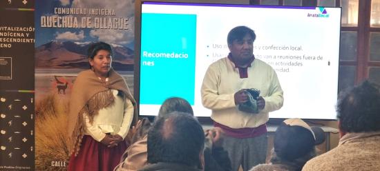 Vestimenta tradicional pueblo Quechua