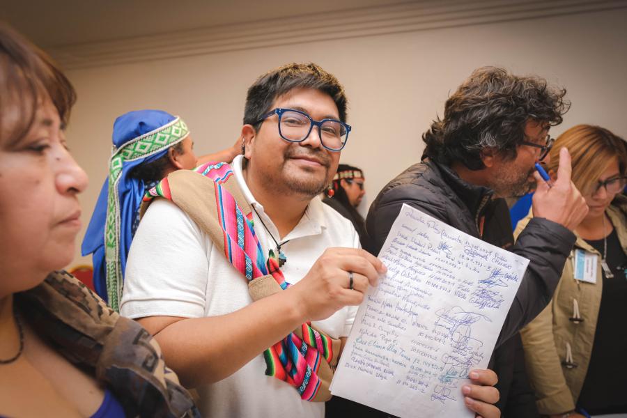 Diálogo nacional indígena