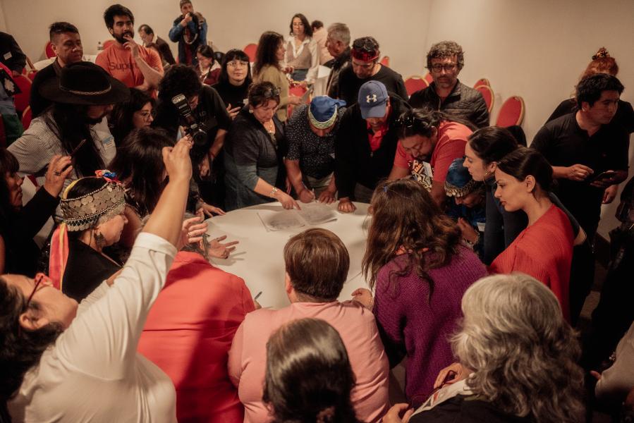 Diálogo nacional indígena