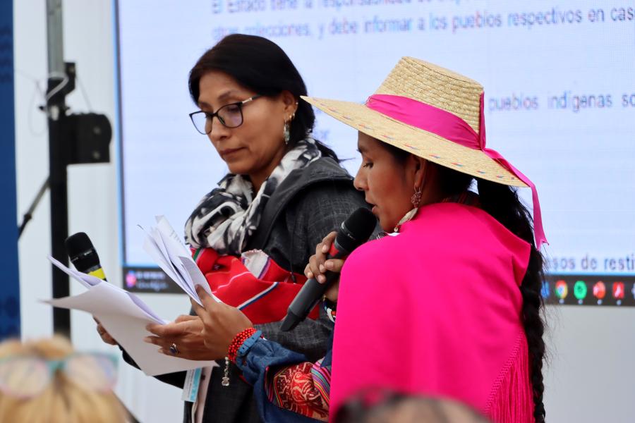 Diálogo nacional indígena