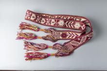 Trariwe faja de Magdalena Cabral Quidel, pueblo Mapuche Obra Trariwe faja de la artesana Magdalena Cabral Quidel del pueblo Mapuche