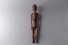 Obra Moai Kava-Kava del artesano Andrés Katipare Pakarati Novoa del pueblo Rapa Nui Obra Moai Kava-Kava del artesano Andrés Katipare Pakarati Novoa del pueblo Rapa Nui